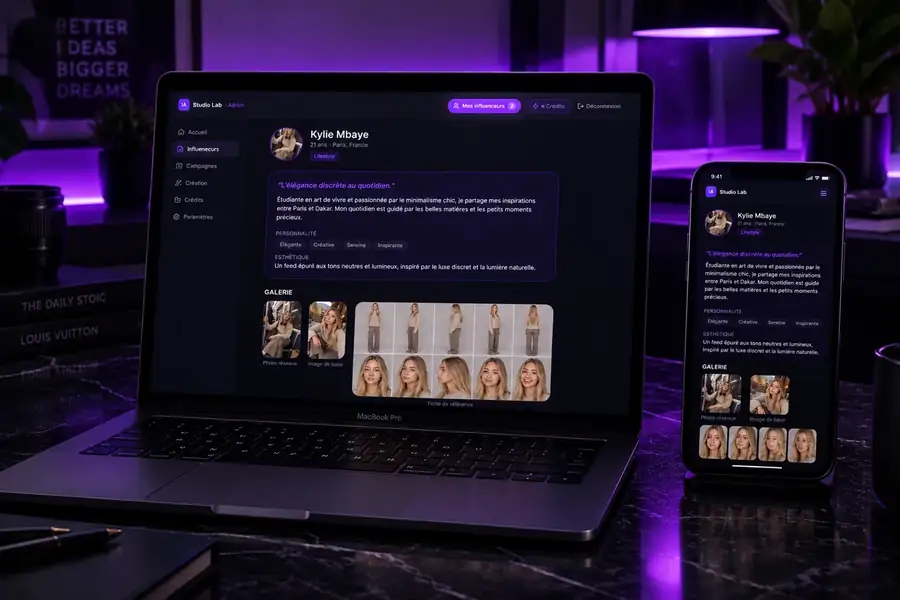 IA Studio Lab — produit digital